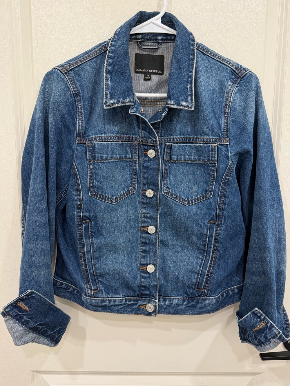 Banana Republic Medium Blue Denim Jean Jacket
